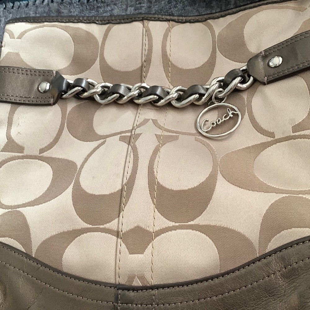 Coach cross body hand bag